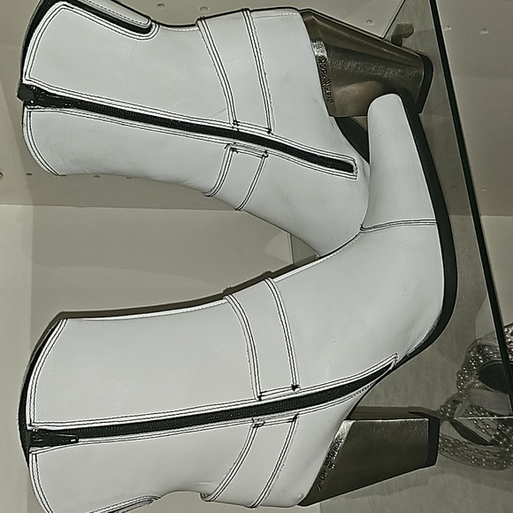 New Rock Metal Heel Boots - Picture 4 of 4